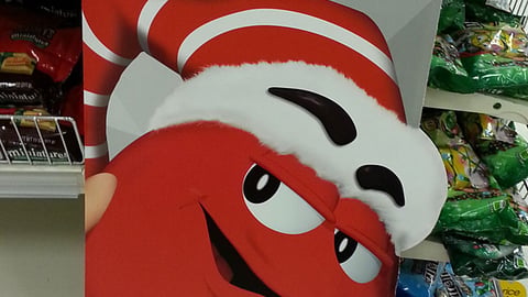 Target M&M's 'New Flavor' Side Panel