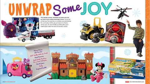 H-E-B 'Unwrap Some Joy' Gift Guide Ad