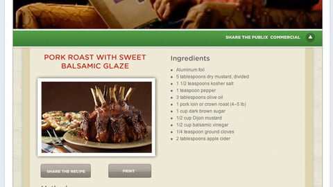 Publix 'Merry Christmas' Facebook Page