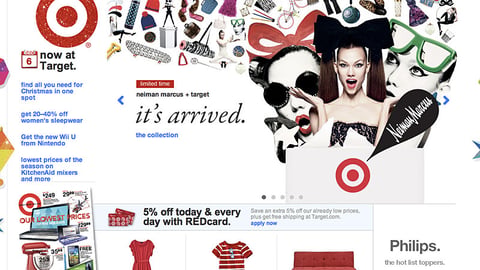 Target Neiman Marcus Carousel Ad
