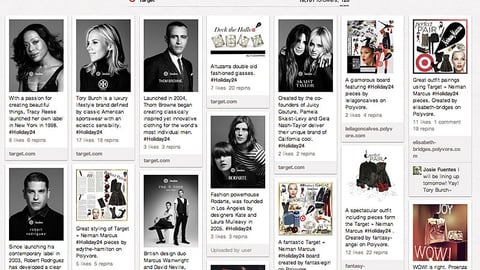 Target Neiman Marcus Pinterest Board