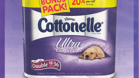 Cottonelle Walmart 'Bonus Pack' FSI