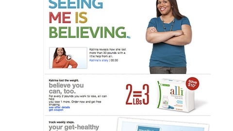 Target.com Alli Page