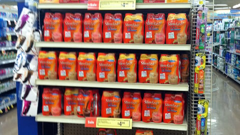 Jewel-Osco Slim-Fast Endcap