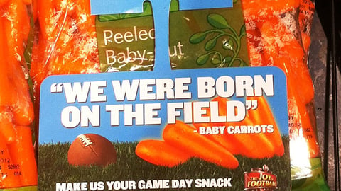 Vons Safeway Farms 'Joy of Football' Wobbler