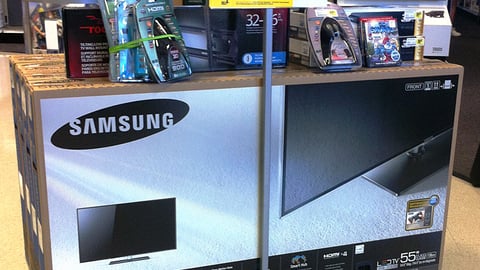 Best Buy Samsung In-Aisle Merchandising