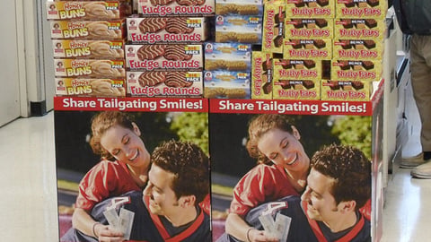 Little Debbie 'Tailgating Smiles' Displays