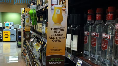 Jewel-Osco Diageo 'Game On' Violator