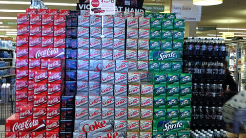 Coca-Cola 'Victory At Hand' Endcap