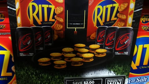 Coke Zero Ritz 'Big Game' Sign