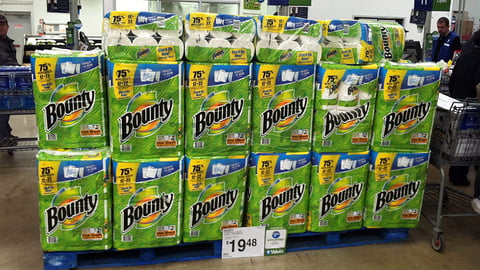 Bounty Pallet Display