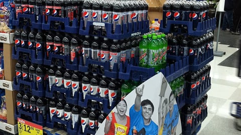 PepsiCo Meijer 'Make It Super' Pallet Display