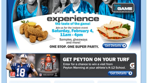 Meijer 'Taste of the Game' Email