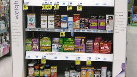 Rite Aid 'Weight' Endcap