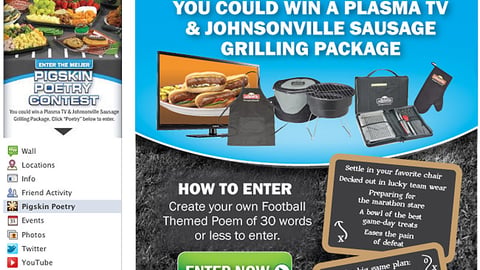 Meijer 'Pigskin Poetry' Facebook Page