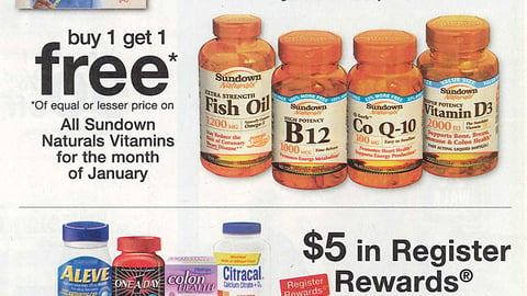 Walgreens 'First Step' FSI