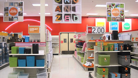 Target 'Everyday Organized' Seasonal Department