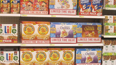 Target 'Value Pack' Cereal Packaging