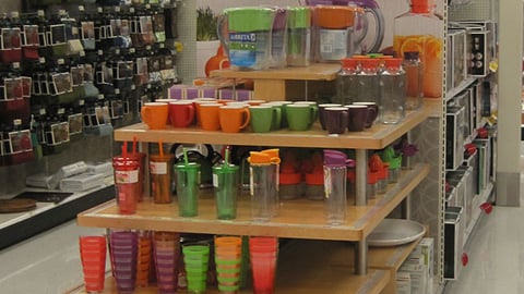 Target 'Fresh Starts Begin Here' Housewares Endcap
