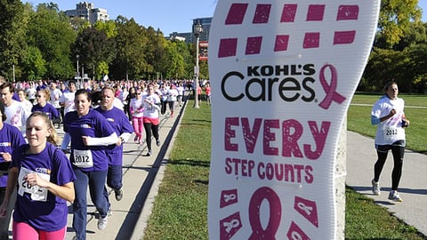 Kohl's Cares 'Every Step Counts' Outdoor Sign