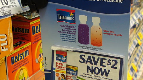 Triaminic Shelf Talker