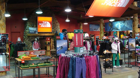 Dick's The North Face Vendor Shop