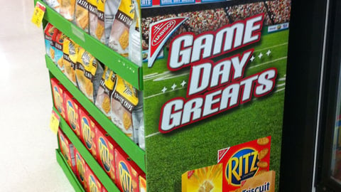 Nabisco Game Day Greats Shipper