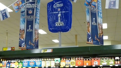 Bud Light Super Bowl Ceiling Danglers