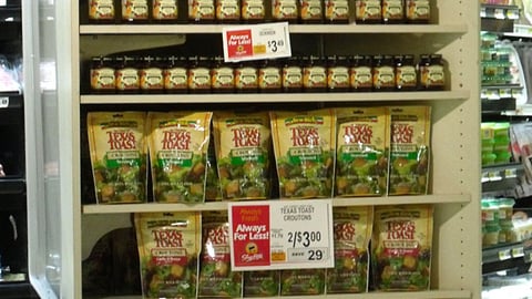 ShopRite 'Can Can Sale' Sign