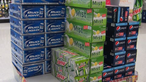 Walgreens 'Kick Off the Party' Display