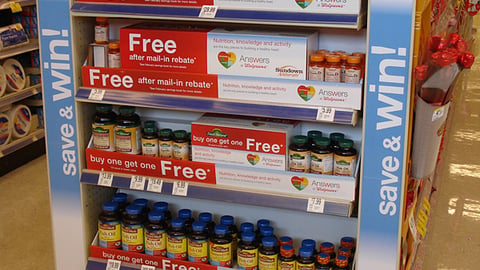 Walgreens 'Save & Win' Side Panels