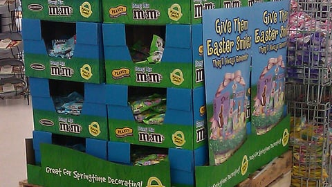 M&M's 'Easter Smiles' Pallet