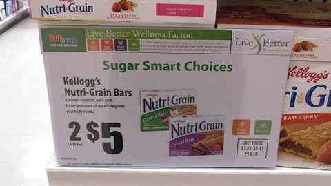 Pathmark 'Live Better Wellness Factor' Shelf Sign