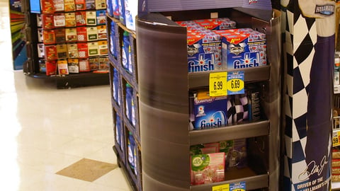Reckitt-Benckiser Kroger Daytona 500 Shipper