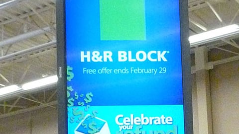 H&R Block Smart Network Endcap