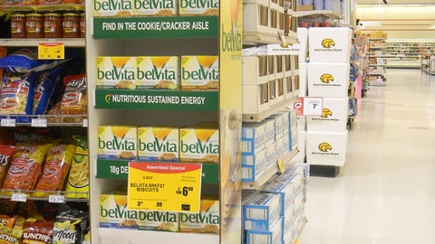 Nabisco Belvita Biscuits Floorstand