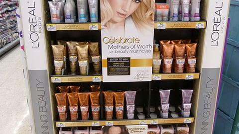 Walgreens L'Oreal 'Mothers of Worth' Endcap