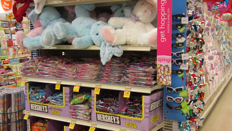 Albertsons Easter Endcap