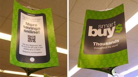 Walgreens 'Smart Buys' Ceiling Mobile