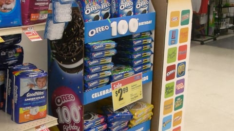 Oreo 100th Birthday Floorstand