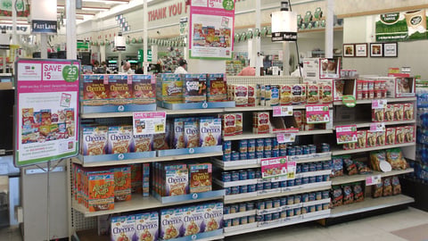 Supervalu General Mills 'Local Learning' Display