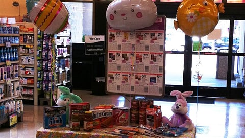 Albertsons Easter Display