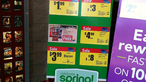 Albertsons 'Celebrate Spring' Standee