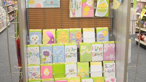 American Greetings Easter Endcap