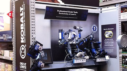 Lowe's Kobalt Endcap