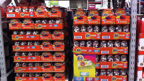 Tide Pods Pallets