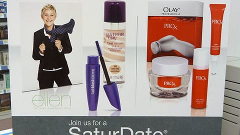 Walgreens P&G 'SaturDate' Counter Card