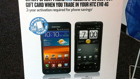 Best Buy Phone Trade-In Incentive Counter Card