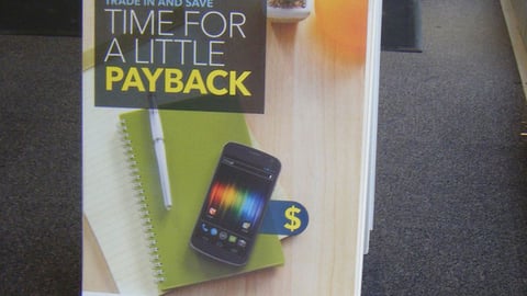 Best Buy Trade-In A-board
