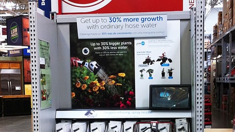 Lowe's Pure Rain 'New Innovation' Endcap